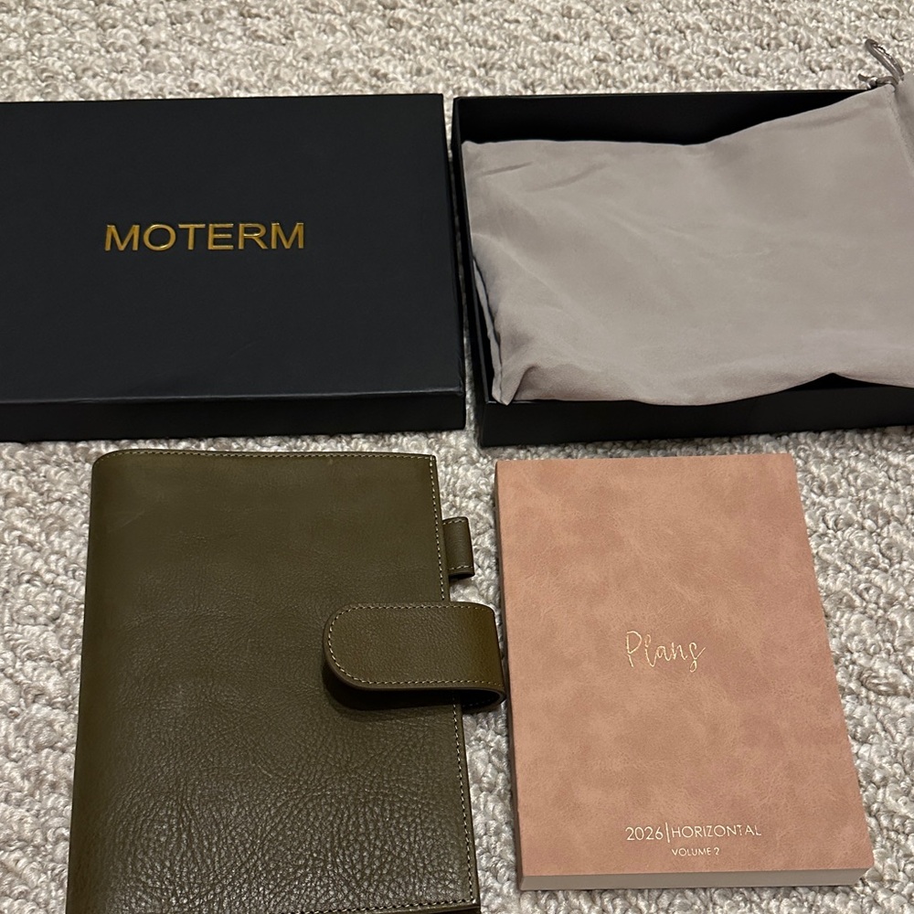 Moterm B6+ and Just Scribble Planner July-Dec